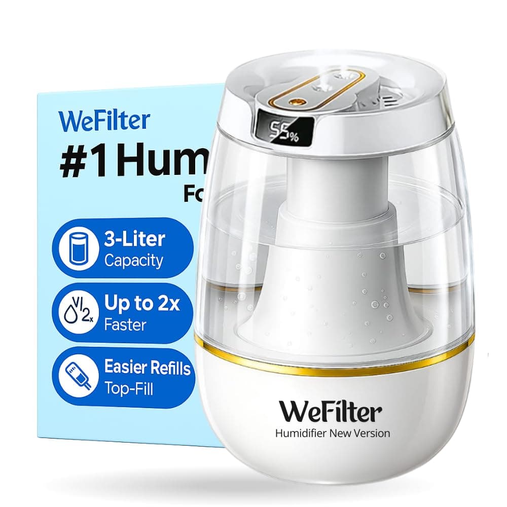 WeFilter Cool Mist Ultrasonic Humidifier (3L)